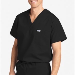 MOBB Unisex V-Neck Scrub Top (Men's View)